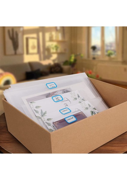 SILHOUETTE60 Adet Temizle Damga ve Kalıp Saklama Çantası Açılıp Kapanabilir Depolama Cep Büyük Zarf Durumda Dıy Scrapbooking Kağıt Kartı (Yurt Dışından)