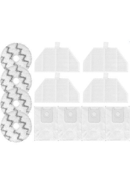 Xiaomi Için Hepa Filtre Paspas Bezi ve Toz Torbası Yedek Aksesuarları (Yurt Dışından)