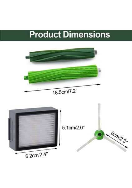 Yedek Parçalar Ana Fırça Yan Fırçalar Hepa Filtreler (Yurt Dışından) fırsatları