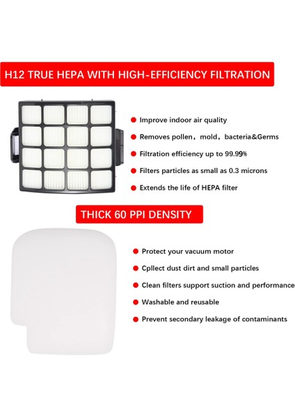 Shark Stratos Için Fırça Rulosu ve 2 Filtre Kitinin Değiştirilmesi (Yurt Dışından) indirimleri