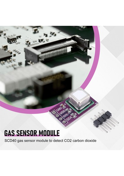 Silhouette SCD40 Gaz Sensörü Modülü Co2 Karbon Dioksit Sıcaklığını ve Nemini Algılar 2'si 1 Arada Sensör (Yurt Dışından) fırsatları