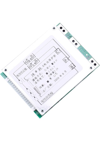 Silhouette 16S 60V 35A Li-Ion Lityum 18650 Pil Bms Pcb Koruma Kurulu, Denge Ups Enerji Invertörü (Yurt Dışından) fırsatları
