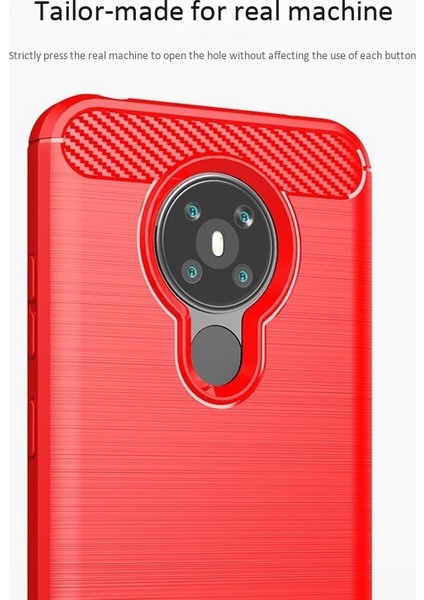 Silhouette 5.3 Kılıf Için Uygun Düşme Önleyici Koruyucu Kabuk Fırçalanmış Kabuk Koruyucu Yumuşak Kabuk Tpu Cep Telefonu Kılıfı Mavi (Yurt Dışından) fiyatları