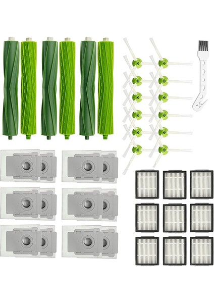 Irobot Roomba I7 I7+ I3 E5 Için Rulo Fırça Yan Fırçalar Hepa Filtreleri (Yurt Dışından) fiyatları