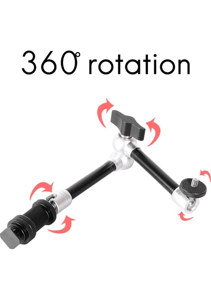 Silhouette LED Işık Dslr Rig LCD Monitör Için 11 Inç Kol Garip El (Yurt Dışından)