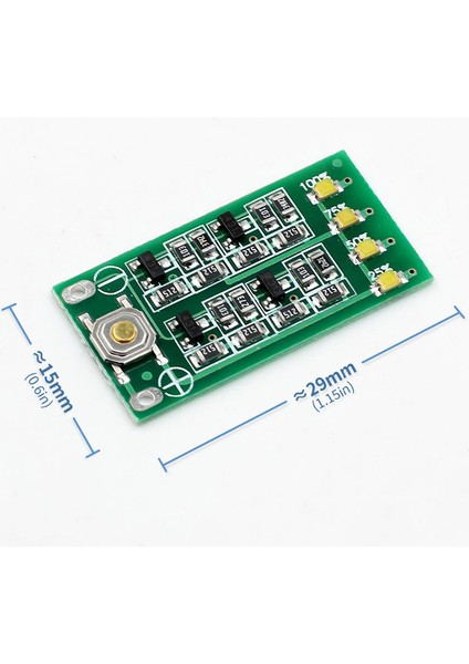 Silhouette 3s 11.1V 12V 12.6V Lityum Pil Kapasitesi Göstergesi Modülü Lipo Li-Ion Güç Seviyesi Gösterge Kartı 3 Serisi 9-26V (Yurt Dışından)