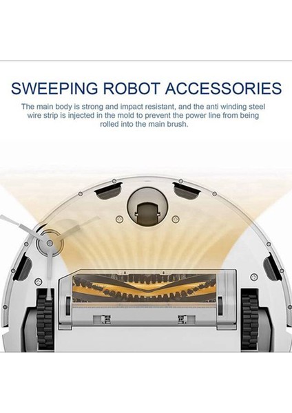 Ecovacs Deebot N79 N79S DN622 DN620 500 Için 4 Adet Haddeleme Ana Fırçalar (Yurt Dışından)