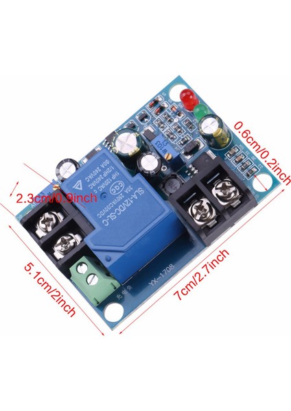 Silhouette 30A 24V Otomatik Akü Şarj Kontrol Cihazı Koruma Modülü YX1708 Akü Düşük Gerilim Şarj Kontrol Modülü (Yurt Dışından)