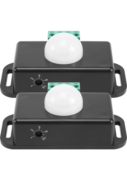 Hareket Sensörü Anahtarı, Esnek LED Şeritler Için 12V 24V Pır Sensörlü LED Işık, 2'li Paket (Yurt Dışından)