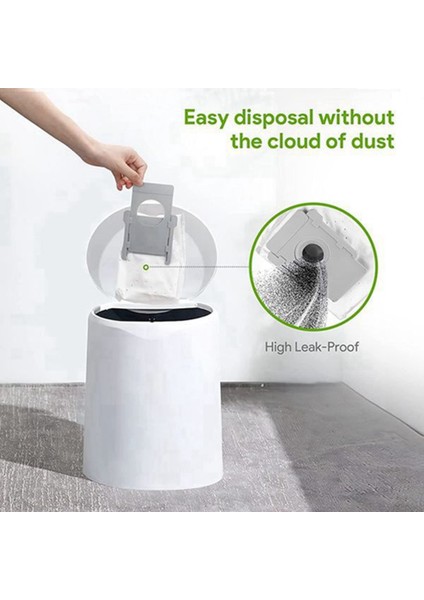 Irobot Roomba I7 Plus E5 E6 S9 S9+ Elektrikli Süpürge Toz Torbaları Için (Yurt Dışından)