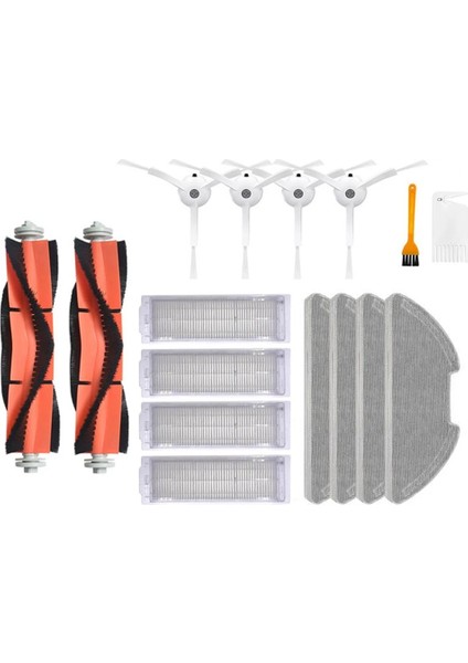 Xiaomi Robot Vakum Paspas Için Yeni Hepa Filtre Yan Fırça Ana Fırça Paspas (Yurt Dışından)