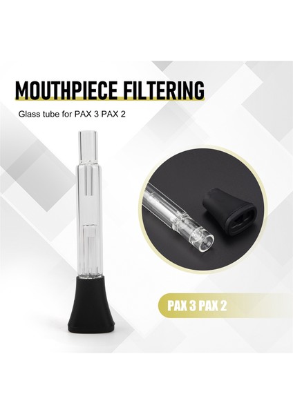 Pax 2 Pax 3 Aksesuarları Için Cam Su Ağızlığı Filtreleme Adaptörü (Yurt Dışından) indirimleri
