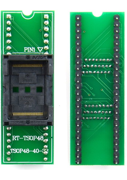 Silhouette RT809H ve Xeltek USB Programcısı Için TSOP48 - DIP48 Adaptörü TSOP48 Soketi (Yurt Dışından)