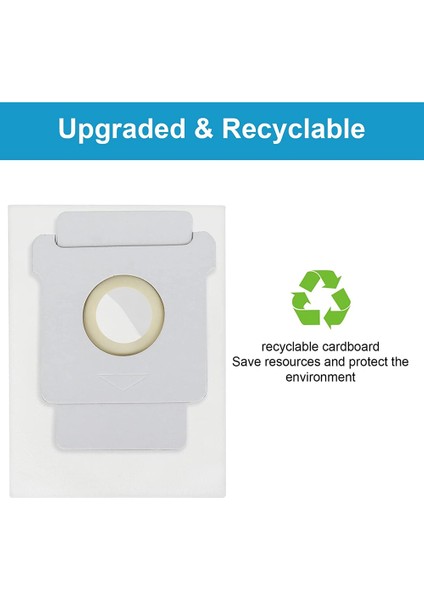 Irobot Roomba I7+ I7 Plus (7550) I3+(3550) Için 14'lü Paket I7 Vakum Torbası (Yurt Dışından) fırsatları