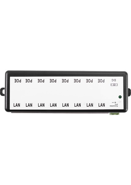 Silhouette 8 Port Poe Enjektör Cctv Ağı Için Poe Splitter Poe Kamera Ethernet Üzerinden Güç IEEE802.3AF (Yurt Dışından)