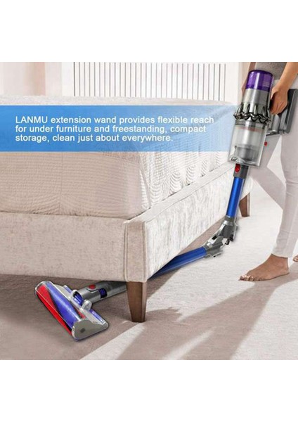 Dyson V7 V8 V10 Elektrikli Süpürge Flex Tüp Için Katlanabilir Uzatma Tüpü (Yurt Dışından)