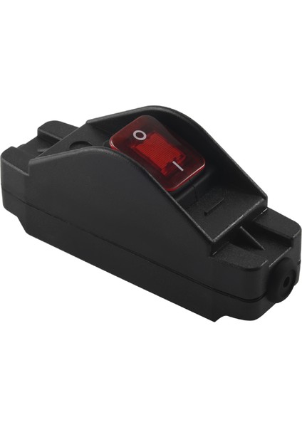 Silhouette 30A 220V JR-617 Su Geçirmez Hat Orta Anahtarı Hat Anahtarı Düz Yuvarlak Çizgi Gümüş Kontak Çift Kesim Toz Geçirmez Anahtarı (Yurt Dışından)