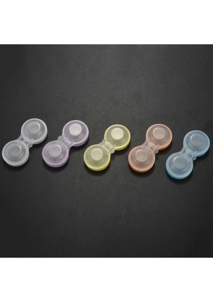 SILHOUETTE20 x Kontakt Lens Kılıfı - Renk Kodlu L ve R Islatma Saklama Kutuları, Rastgele Renk (Çok Renkli) (Yurt Dışından)