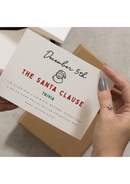 Silhouette Noel Takvimi Kartları 24 Adet Noel Geri Sayım Takvim Kartı Seti 24 Gün Tebrik Kartı Anma B (Yurt Dışından) modelleri