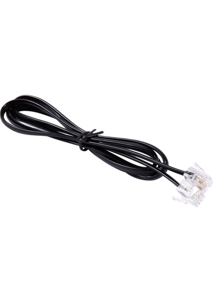 Silhouette RJ11 6P4C Telefon Kablo Kablosu Adsl Modem 1 Metre (Yurt Dışından) fırsatları
