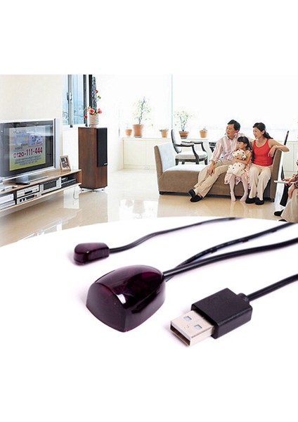 Silhouette Ir Genişletici Kızılötesi Ir Uzaktan Kumanda Alıcısı USB Ir Alıcı Adaptörü Verici Kablo Kutusu Stereo Alıcı Hd Tv (Yurt Dışından) modelleri