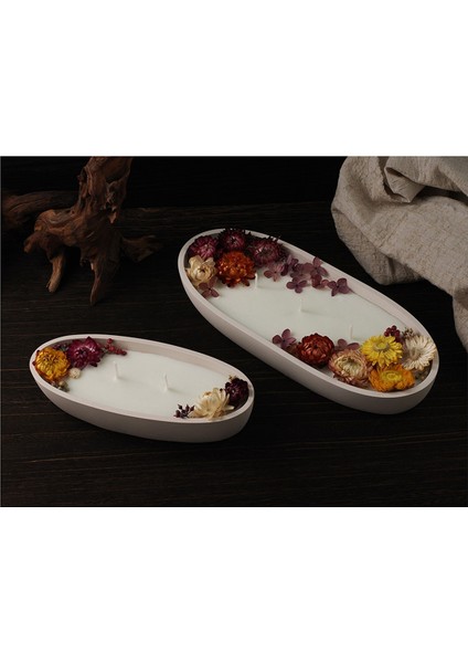 Silhouette 2 Adet Mum Kavanozu Silikon Kalıp Oval Çimento Alçı Saksı Kalıp Beton Balmumu Kutusu Mum Tepsisi Kalıp (Yurt Dışından) fırsatları