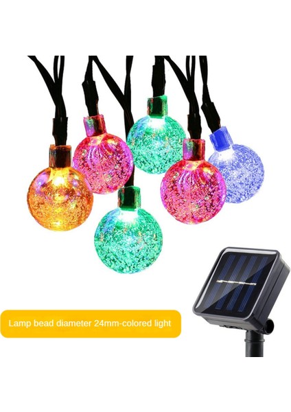 Silhouette Güneş Ampuller Kristal Top 8 Modları 5 M LED Dize Işıklar Peri Işıkları Çelenk Noel Partisi Dış Dekorasyon Için (Yurt Dışından) fırsatları