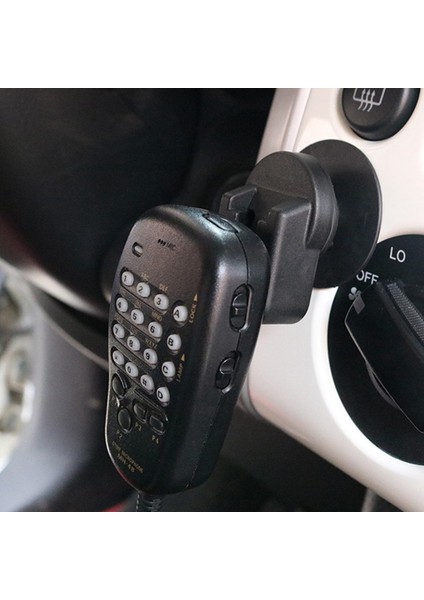 Araba Mobil Radyo Walkie Talkie Mikrofon Askı Tutucu Montaj Braketi Değiştirme Teyitong/oxun// (Yurt Dışından)