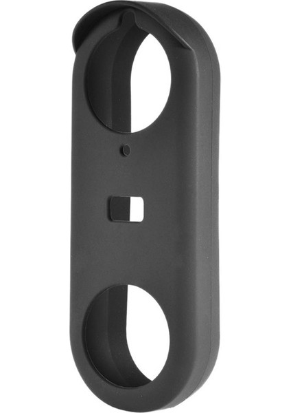 Silhouette Hello Doorbell Kapağı Için Tasarlanmış Silikon Kılıf (Siyah) - Tam Korumalı Gece Görüşüne Uyumlu (Yurt Dışından)
