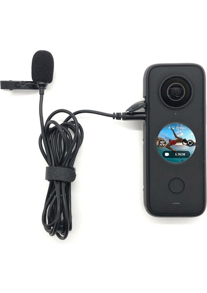 Silhouette X2 Yaka Mikrofonu El Spor Kamera Aksesuarları Için Hi-Fi Ses Gürültü Azaltma (Yurt Dışından)