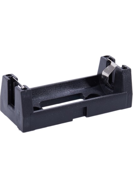 Silhouette Plastik Kabuk 3V CR123A Düğme Pil Yuvaları Tutucu Kılıf Siyah (Yurt Dışından)