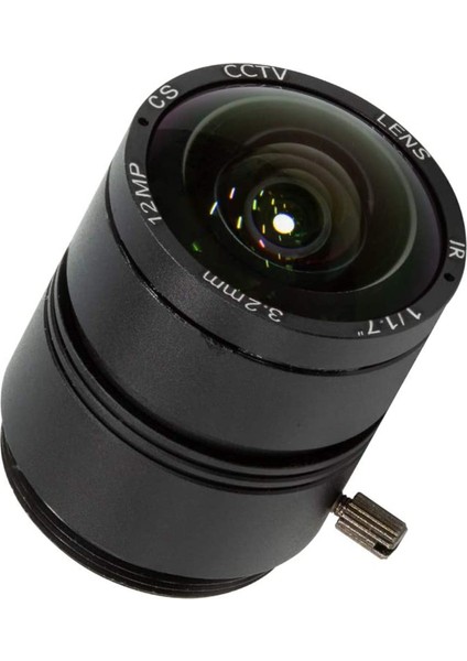 Hq Kamera Için 120 Derece Ultra Geniş Açı Lens, Manuel Odaklama ile 3,2 mm Uzunluk (Yurt Dışından) fırsatları