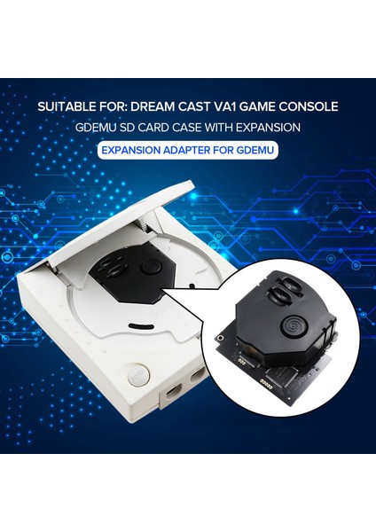 Silhouette Gdemu Uzaktan Sd Kart Montaj Kiti Için Dreamcast Gdemu Uzatma Adaptörü (Yurt Dışından) fiyatları