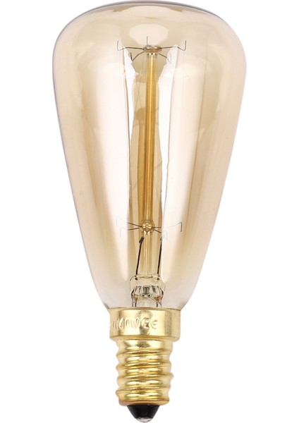 Silhouette Vintage Ampuller E14 220V ST48 Akkor Ampuller 25W 40W 60W Filament Retro Işık Sarkıt Için (Yurt Dışından)