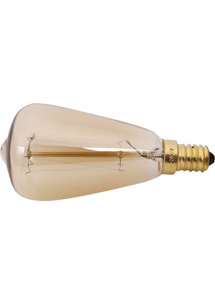 Silhouette Vintage Ampuller E14 220V ST48 Akkor Ampuller 25W 40W 60W Filament Retro Işık Sarkıt Için (Yurt Dışından)