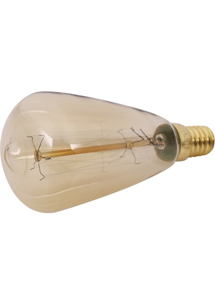 Silhouette Vintage Ampuller E14 220V ST48 Akkor Ampuller 25W 40W 60W Filament Retro Işık Sarkıt Için (Yurt Dışından)