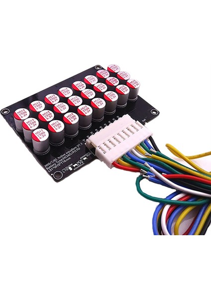 Silhouette Tüm Grup Dengeleyici 8s 5A Aktif Lityum Lipo Lifepo4 Pil Ekolayzır Enerji Transfer Kondansatörü Kabuklu Bms Kartı (Yurt Dışından) fırsatları