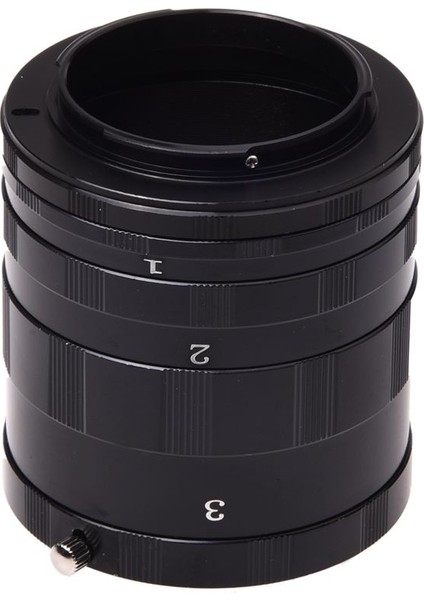 Silhouette Yakın Çekim Halkası ve Ara Halkaya Karşılık Gelen F Objektif Yuvalı Lens Için Makro Fotoğrafçılık Uzatma Tüpü (Yurt Dışından)