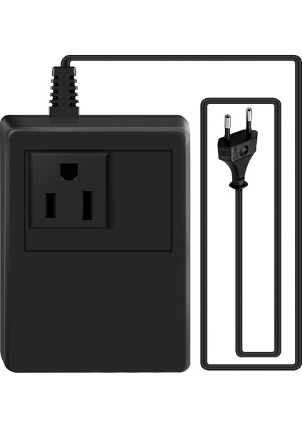 Silhouette Gerilim Dönüştürücü Trafo 110V Seyahat Gerilim Trafosu Dönüştürücü Ab Fişi (Yalnızca 70W Dahilindeki Elektrikli Cihazlarda Kullanılır) (Yurt Dışından)