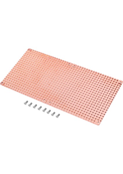 Silhouette Rtx 3060 3080 3090 Arka Panel Saf Bakır Isı Emici Grafik Kartı Bellek Yardımcı Radyatör 90X180MM(2MM) (Yurt Dışından)