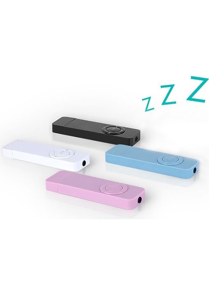 Silhouette Taşınabilir USB Spor U Disk Mini Mp3 Müzik Çalar Desteği 32GB Tf Kart (Mavi) (Yurt Dışından)