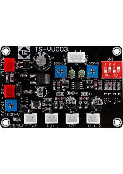 Silhouette Dijital Başlık Ölçer Sürücü Kartı Arka Işık Db Seviyesi Amplifikatör Parçası Stereo Ses Gücü Ayarlanabilir Arka Işık Sürücü Modülü (Yurt Dışından)