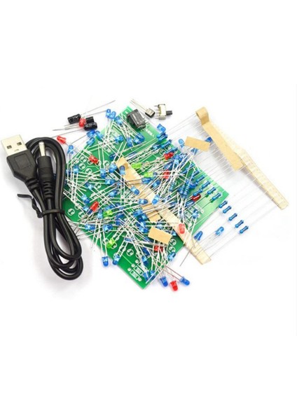 Silhouette Dıy Elektronik Kiti Dc 4.5-5 V Salıncak Rüzgar Ahenge Windbell Lehimleme Projesi Uygulama Öğrenme Kiti, Durumda Olmadan (Yurt Dışından)