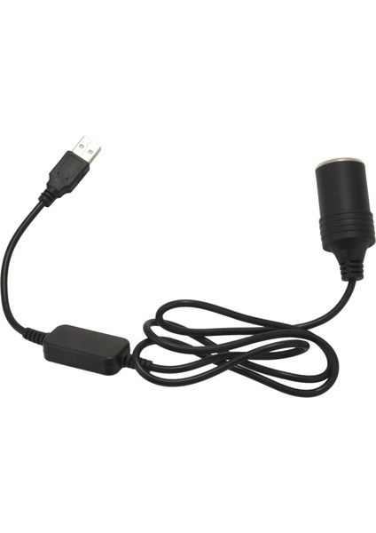 Silhouette USB 5V - 12V Araç Çakmak Soketi Güç Dişi Dönüştürücü Adaptör Kablosu (Yurt Dışından)
