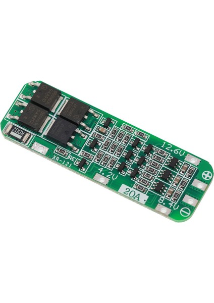 Silhouette 5 Adet 3 Serail 3s 20A Li-Ion Lityum Pil 18650 Şarj Koruma Levhası Modülü Pcb Bms 12.6V Hücre (Yurt Dışından) modelleri