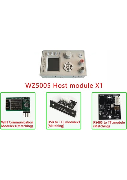 WZ5005 Güç Modülü Ayarlanabilir Düzenlenmiş Laboratuvar Değişken Güç Kaynağı Iletişimi (Yurt Dışından)
