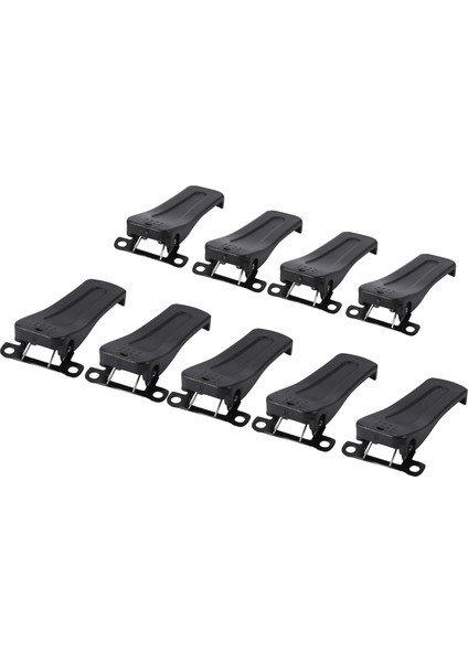 Silhouette 10 Adet Kelepçeler Orijinal 888S Kemer KLIPSI-666S-888S Uv-B5 B6 6r H-777 Radyo Walkie Talkie Aksesuarları (Yurt Dışından) fiyatları