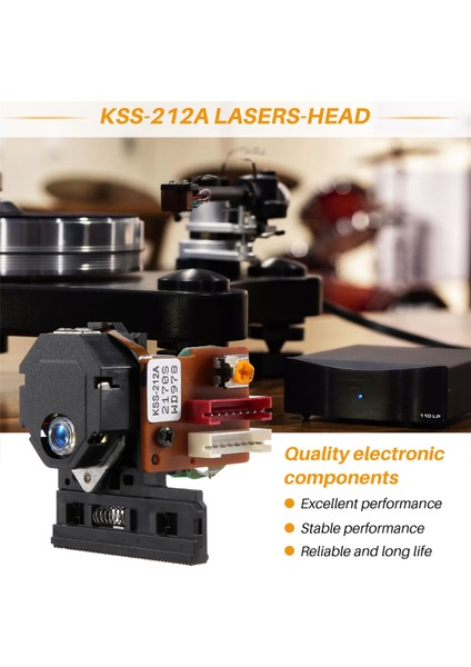 Silhouette -212A Lazer Kafalı VCD CD Ses Değiştirme -210A 212B 150 Optik Alıcı Lazerler-Lens (Yurt Dışından)