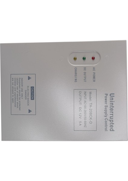 Silhouette 208CK-D Ac 110-240V Dc 12V/5A Kapı Erişim Kontrol Sistemi Anahtarlama Kaynağı Güç Ups Güç Kaynağı (Yurt Dışından)