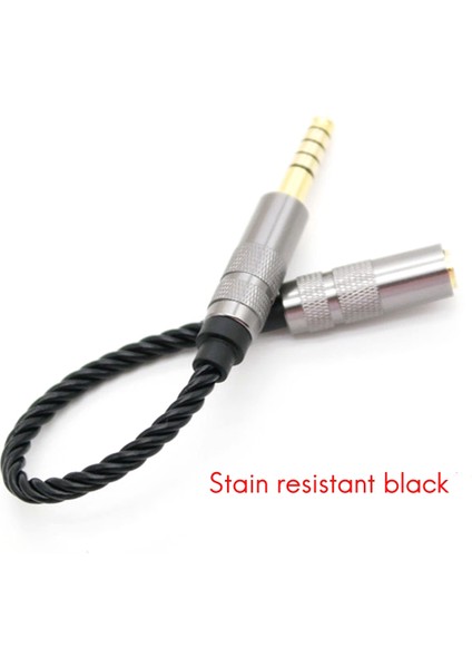 Silhouette Hıfı 4.4 mm Dengeli Kulaklık Adaptörü Ses Kablosu 4.4 Xlr 4 Pin Erkek - Dişi Açı (Yurt Dışından)